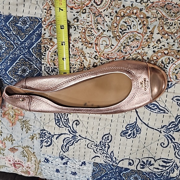 Coach blush colored flats - Picture 6 of 6